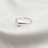 LOVE PRINT SIGNET RING