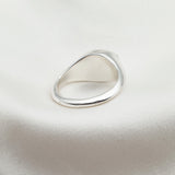 LOVE PRINT SIGNET RING