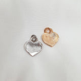 LOVE PRINT HEART NECKLACE
